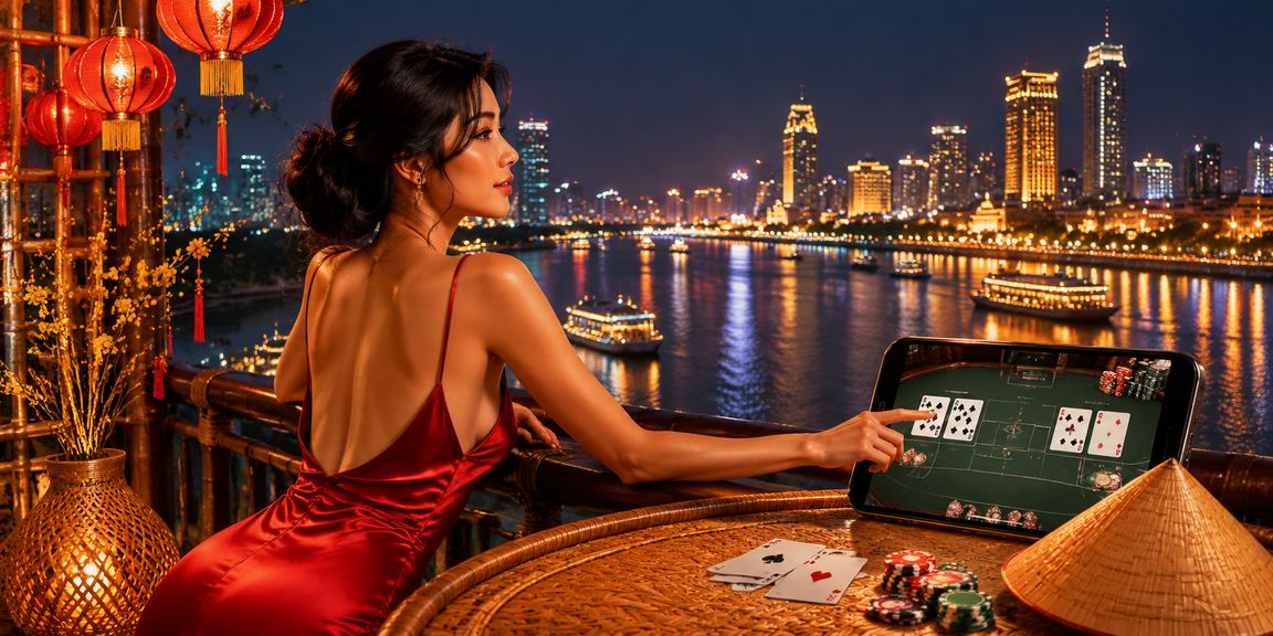 Ảnh người chơi trải nghiệm Baccarat phong cách miền Tây tại 7070